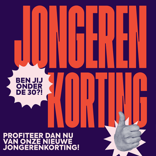 Ben jij onder de 30?  Jongerenkorting